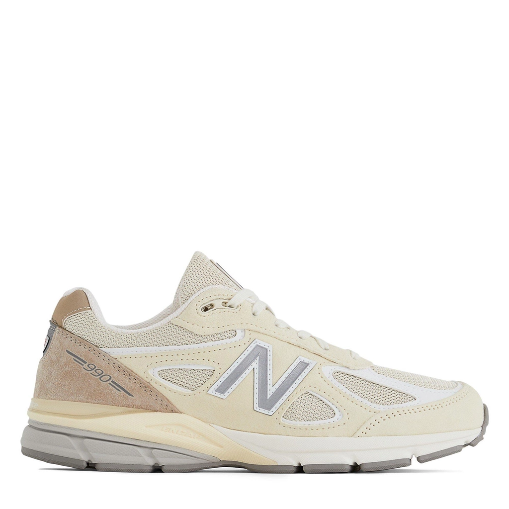 New Balance Made In Usa 990V4 Sneakers - Limestone